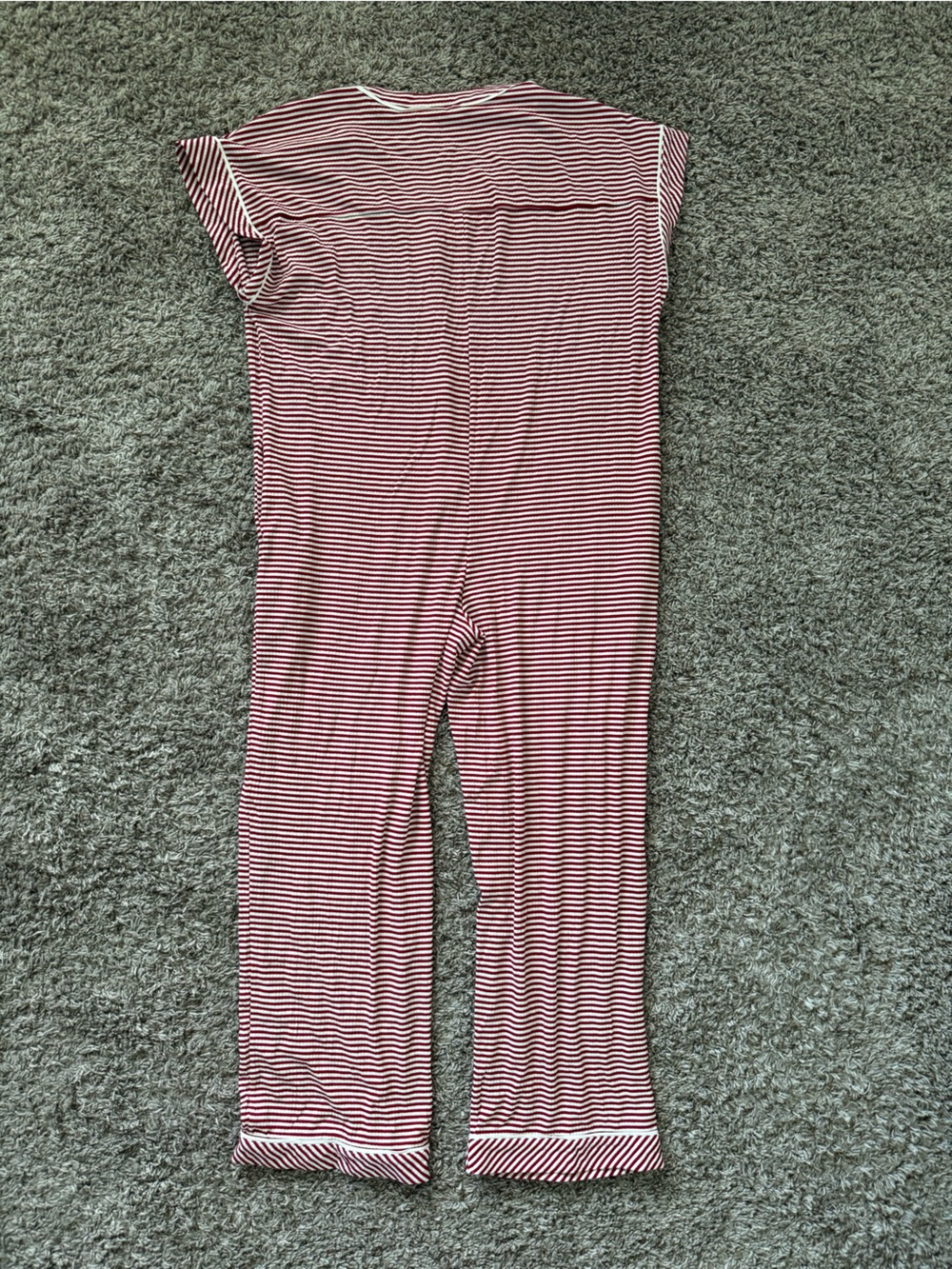 Striped onesie pajamas - Picture 10 of 11